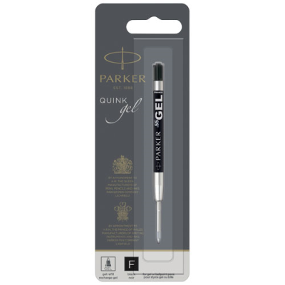 Picture of PARKER GEL BALL PEN REFILL in Silver & Solid Black.