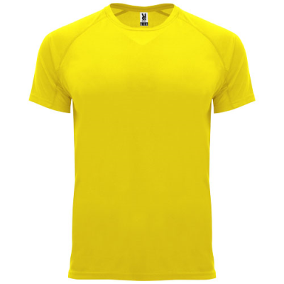 Picture of BAHRAIN SHORT SLEEVE CHILDRENS SPORTS TEE SHIRT in Yellow.