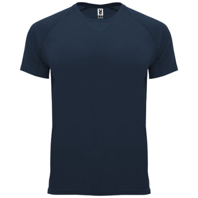 Picture of BAHRAIN SHORT SLEEVE CHILDRENS SPORTS TEE SHIRT in Navy Blue.