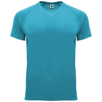 Picture of BAHRAIN SHORT SLEEVE CHILDRENS SPORTS TEE SHIRT in Turquois.