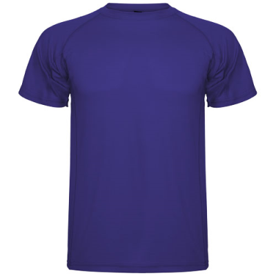 Picture of MONTECARLO SHORT SLEEVE CHILDRENS SPORTS TEE SHIRT in Mauve.