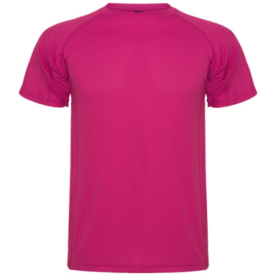 Picture of MONTECARLO SHORT SLEEVE CHILDRENS SPORTS TEE SHIRT in Rossette.