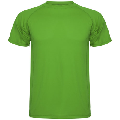 Picture of MONTECARLO SHORT SLEEVE CHILDRENS SPORTS TEE SHIRT in Green Fern.