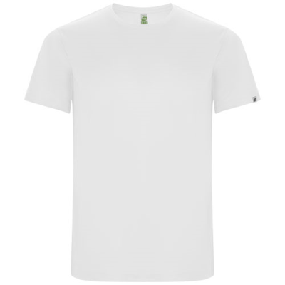 Picture of IMOLA SHORT SLEEVE CHILDRENS SPORTS TEE SHIRT in White.