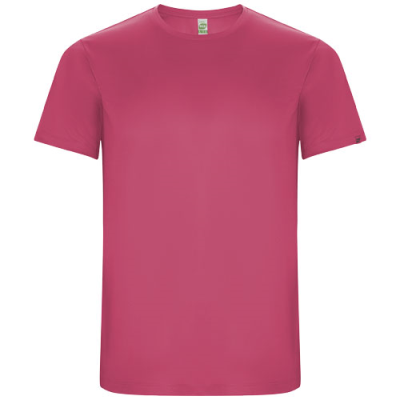 Picture of IMOLA SHORT SLEEVE CHILDRENS SPORTS TEE SHIRT in Pink Fluor.