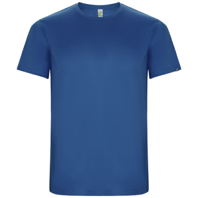 Picture of IMOLA SHORT SLEEVE CHILDRENS SPORTS TEE SHIRT in Royal Blue.