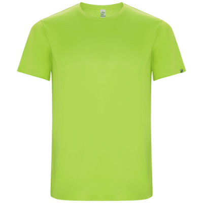 Picture of IMOLA SHORT SLEEVE CHILDRENS SPORTS TEE SHIRT in Fluor Green.
