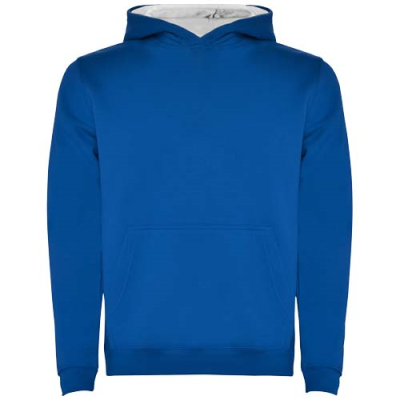 Picture of URBAN CHILDRENS HOODED HOODY in Royal & White