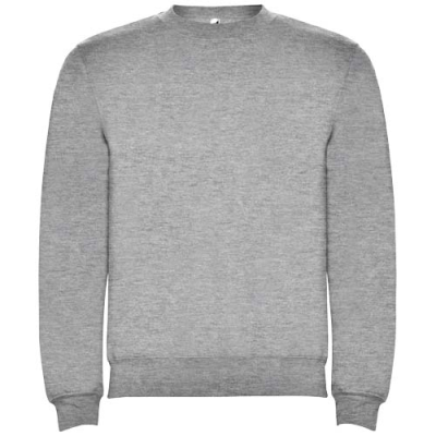 Picture of CLASICA CHILDRENS CREW NECK SWEATER in Marl Grey.