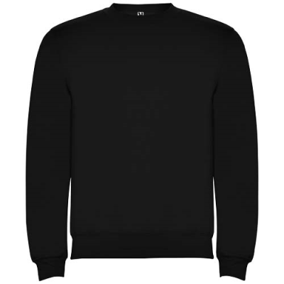 Picture of CLASICA CHILDRENS CREW NECK SWEATER in Solid Black.