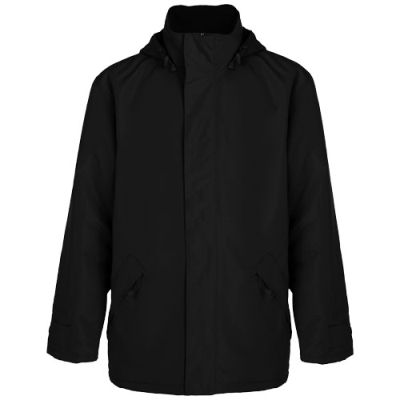 Picture of EUROPA CHILDRENS THERMAL INSULATED JACKET in Solid Black.