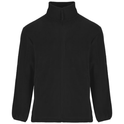 Picture of ARTIC CHILDRENS FULL ZIP FLEECE JACKET in Solid Black.