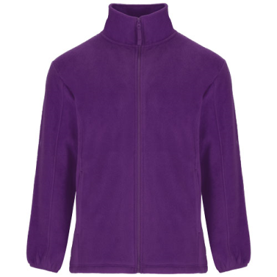 Picture of ARTIC CHILDRENS FULL ZIP FLEECE JACKET in Purple.