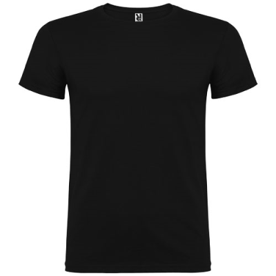 Picture of BEAGLE SHORT SLEEVE CHILDRENS TEE SHIRT in Solid Black.