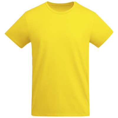 Picture of BREDA SHORT SLEEVE CHILDRENS TEE SHIRT in Yellow.