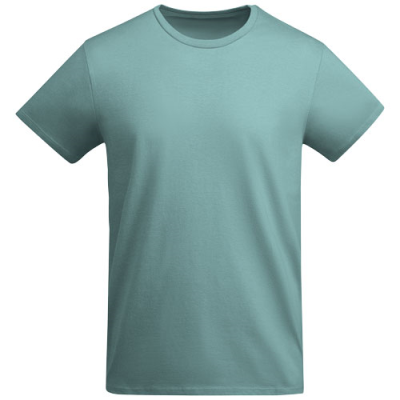 Picture of BREDA SHORT SLEEVE CHILDRENS TEE SHIRT in Dusty Blue.