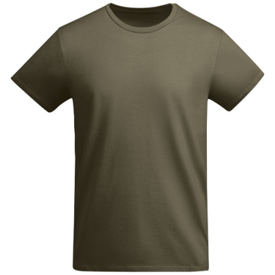 Picture of BREDA SHORT SLEEVE CHILDRENS TEE SHIRT in Militar Green.