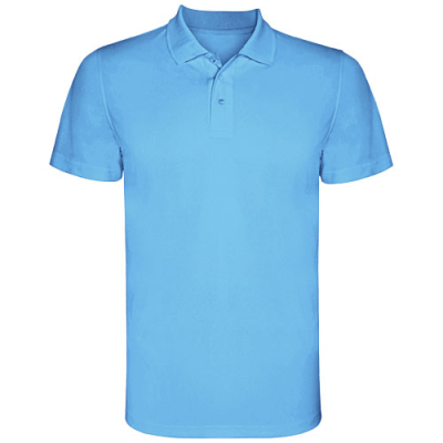 Picture of MONZHA SHORT SLEEVE MENS SPORTS POLO in Turquois