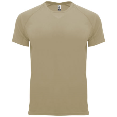 Picture of BAHRAIN SHORT SLEEVE MENS SPORTS TEE SHIRT in Dark Sand.