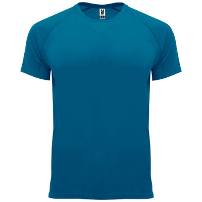 Picture of BAHRAIN SHORT SLEEVE MENS SPORTS TEE SHIRT in Moonlight Blue.