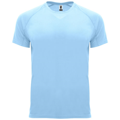 Picture of BAHRAIN SHORT SLEEVE MENS SPORTS TEE SHIRT in Light Blue.