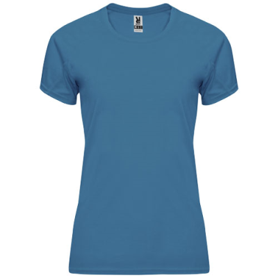 Picture of BAHRAIN SHORT SLEEVE LADIES SPORTS TEE SHIRT in Moonlight Blue.