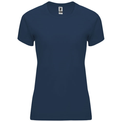 Picture of BAHRAIN SHORT SLEEVE LADIES SPORTS TEE SHIRT in Navy Blue.