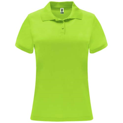 Picture of MONZHA SHORT SLEEVE LADIES SPORTS POLO in Lime.