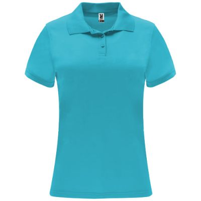 Picture of MONZHA SHORT SLEEVE LADIES SPORTS POLO in Turquois.