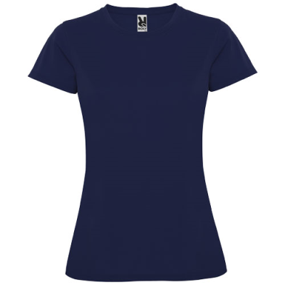 Picture of MONTECARLO SHORT SLEEVE LADIES SPORTS TEE SHIRT in Navy Blue.