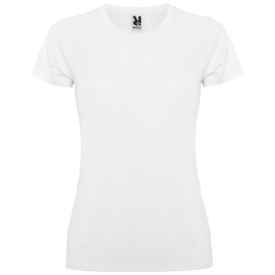 Picture of MONTECARLO SHORT SLEEVE LADIES SPORTS TEE SHIRT in White.