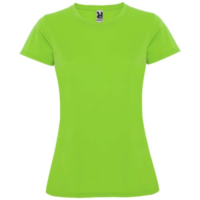 Picture of MONTECARLO SHORT SLEEVE LADIES SPORTS TEE SHIRT in Lime.