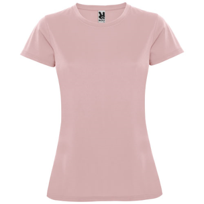 Picture of MONTECARLO SHORT SLEEVE LADIES SPORTS TEE SHIRT in Light Pink.