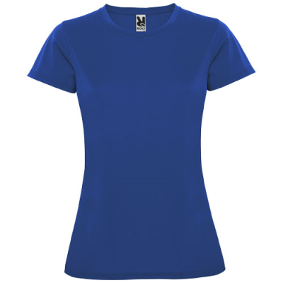 Picture of MONTECARLO SHORT SLEEVE LADIES SPORTS TEE SHIRT in Royal Blue.