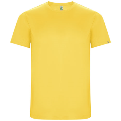 Picture of IMOLA SHORT SLEEVE MENS SPORTS TEE SHIRT in Yellow.