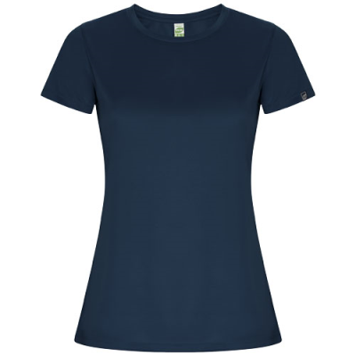 Picture of IMOLA SHORT SLEEVE LADIES SPORTS TEE SHIRT in Navy Blue.