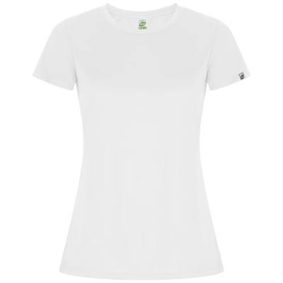 Picture of IMOLA SHORT SLEEVE LADIES SPORTS TEE SHIRT in White.