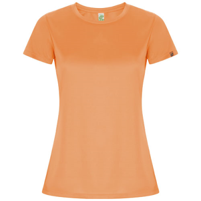 Picture of IMOLA SHORT SLEEVE LADIES SPORTS TEE SHIRT in Fluor Orange