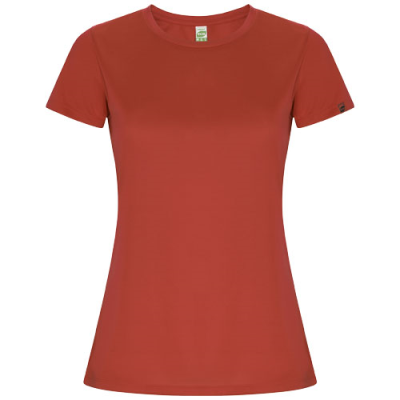 Picture of IMOLA SHORT SLEEVE LADIES SPORTS TEE SHIRT in Red.