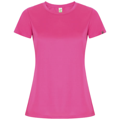 Picture of IMOLA SHORT SLEEVE LADIES SPORTS TEE SHIRT in Pink Fluor.