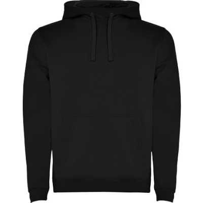 Picture of URBAN MENS HOODED HOODY in Solid Black