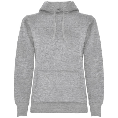 Picture of URBAN LADIES HOODED HOODY in Marl Grey.