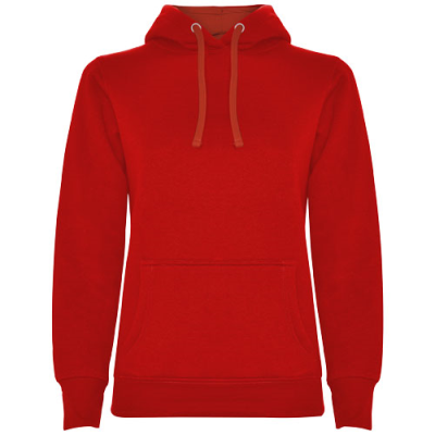 Picture of URBAN LADIES HOODED HOODY in Red