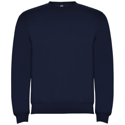 Picture of CLASICA UNISEX CREW NECK SWEATER in Navy Blue.