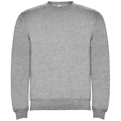 Picture of CLASICA UNISEX CREW NECK SWEATER in Marl Grey.
