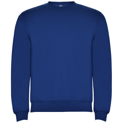 Picture of CLASICA UNISEX CREW NECK SWEATER in Royal Blue.