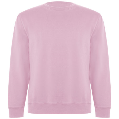 Picture of BATIAN UNISEX CREW NECK SWEATER in Light Pink.