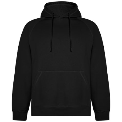 Picture of VINSON UNISEX HOODED HOODY in Solid Black.