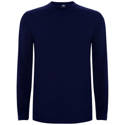 Picture of EXTREME LONG SLEEVE MENS TEE SHIRT in Navy Blue.