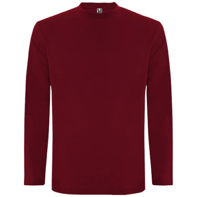 Picture of EXTREME LONG SLEEVE MENS TEE SHIRT in Garnet